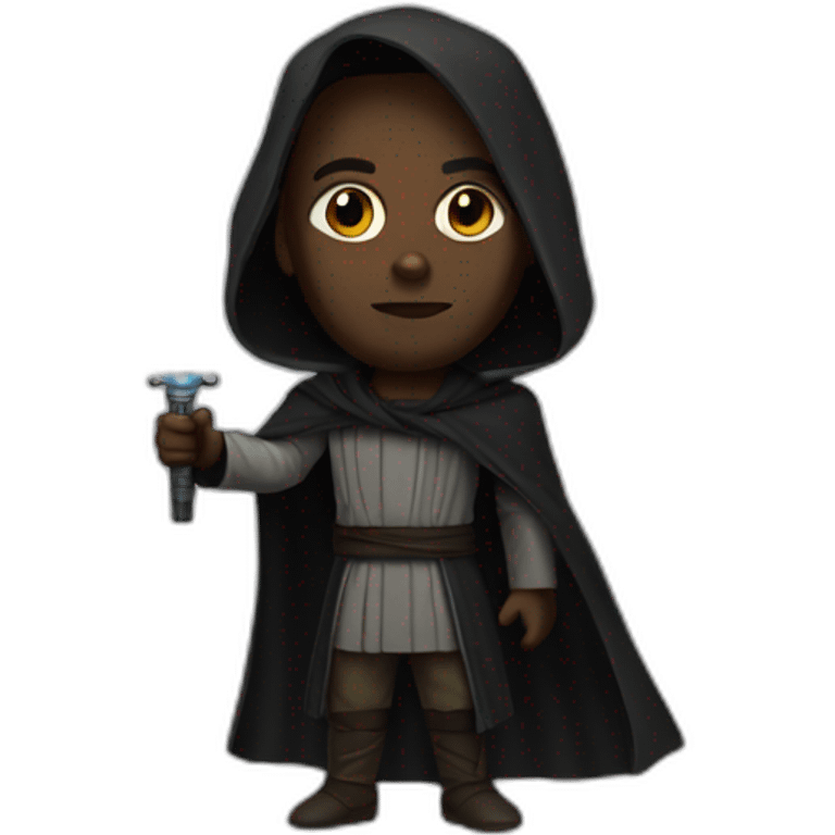 Black Jedi emoji