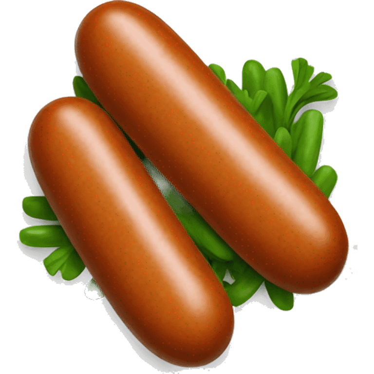 Vegetarian sausages  emoji