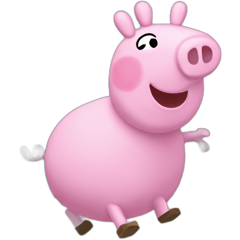 peppa dans la boue emoji