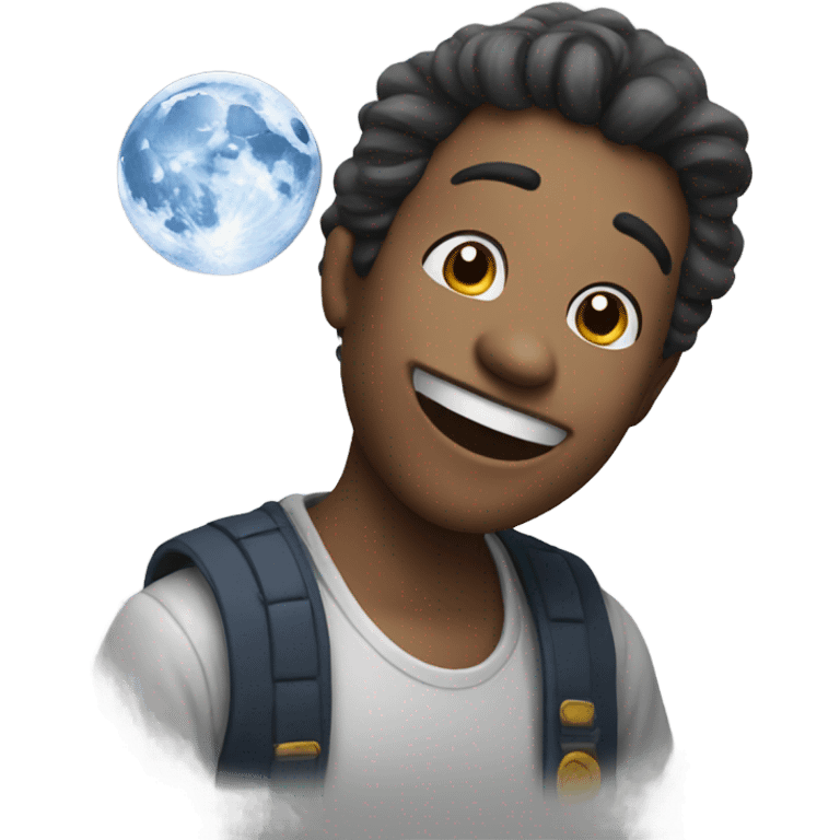 moon smile emoji