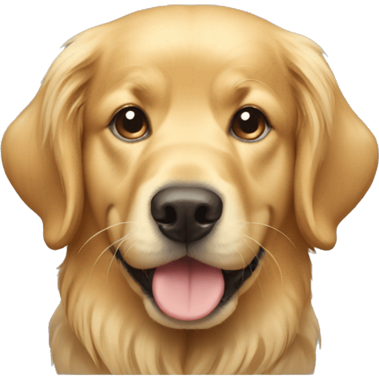 Golden retriever emoji