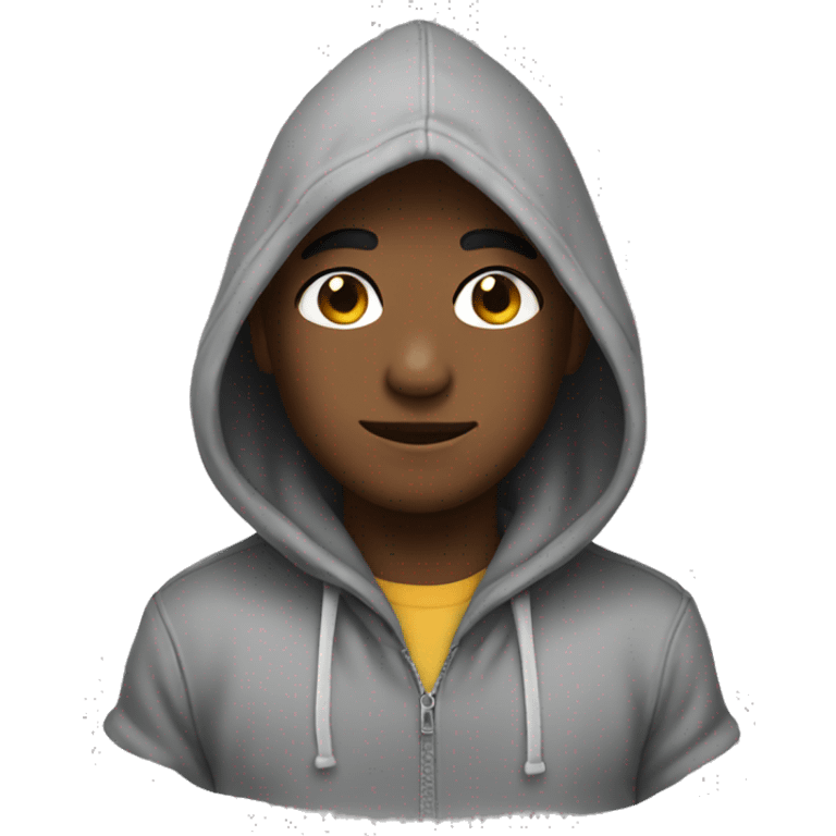 Hoodie cute  emoji