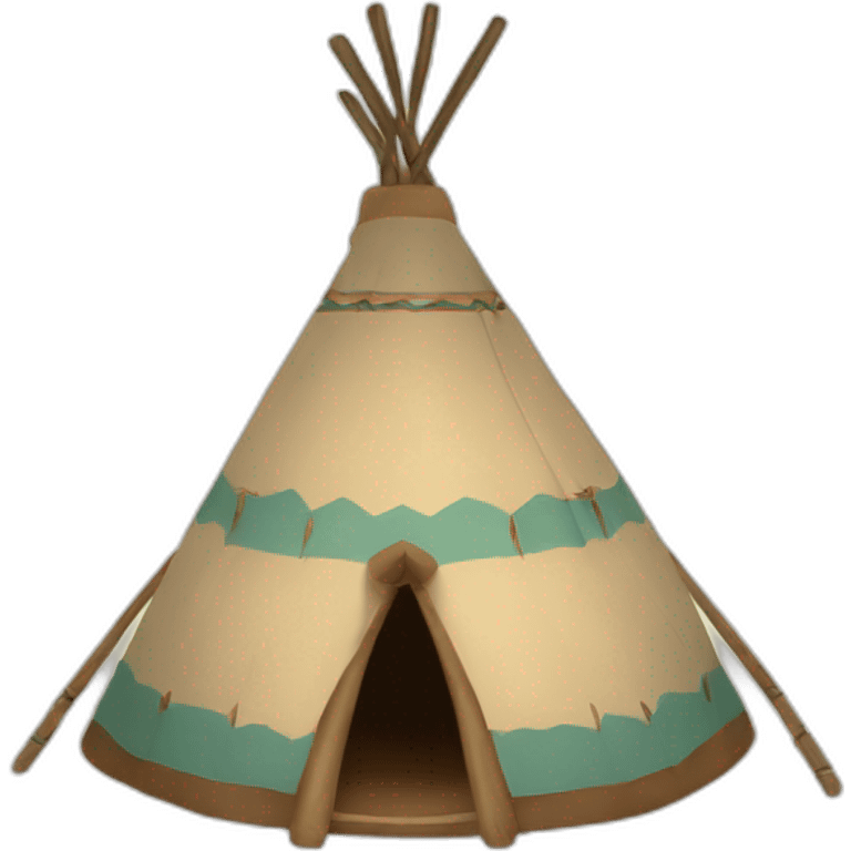 Wigwam emoji