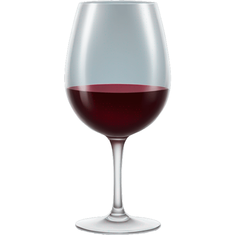 Red wine glass emoji