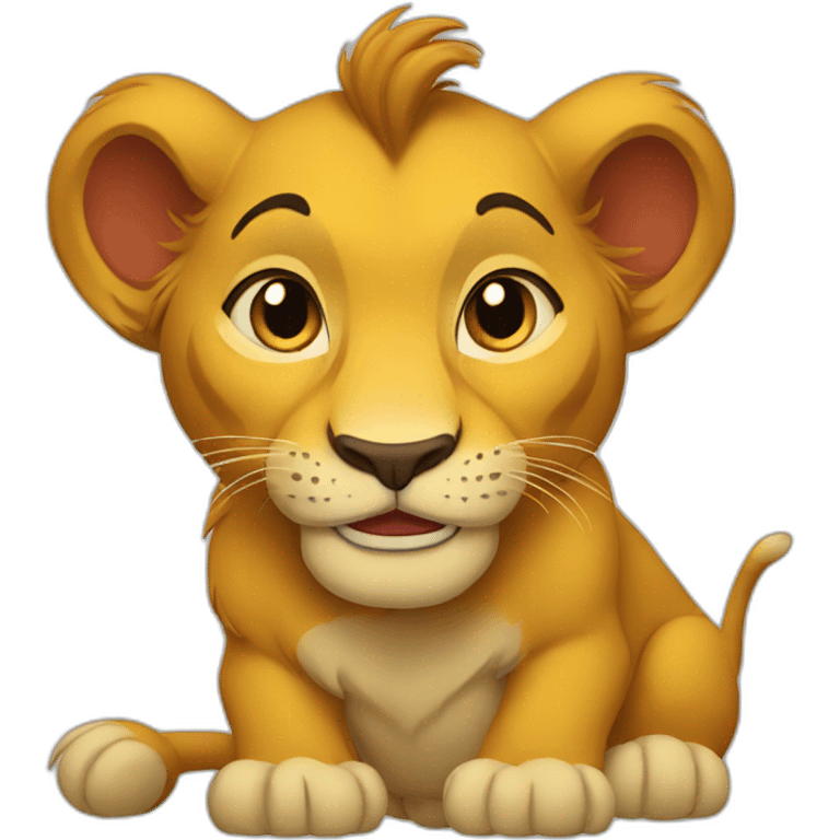 Simba emoji