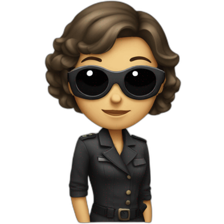 Spy younger girl emoji