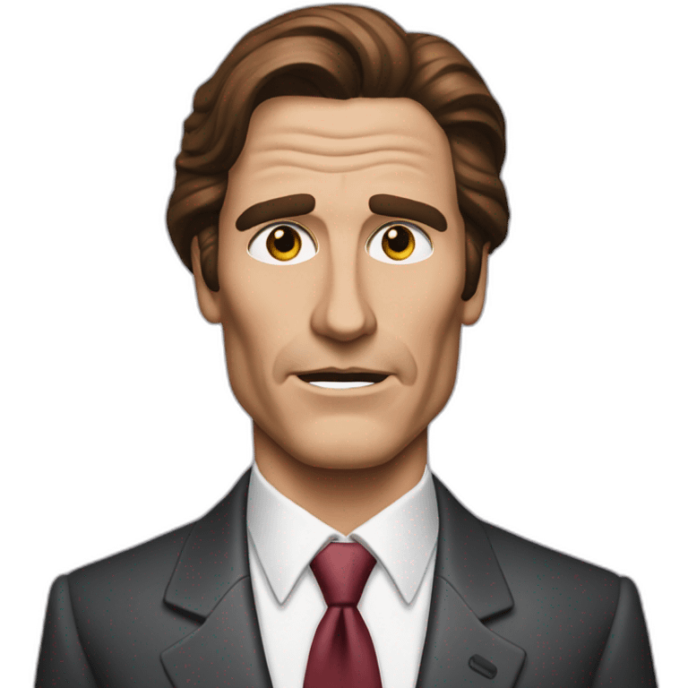 Patrick bateman emoji