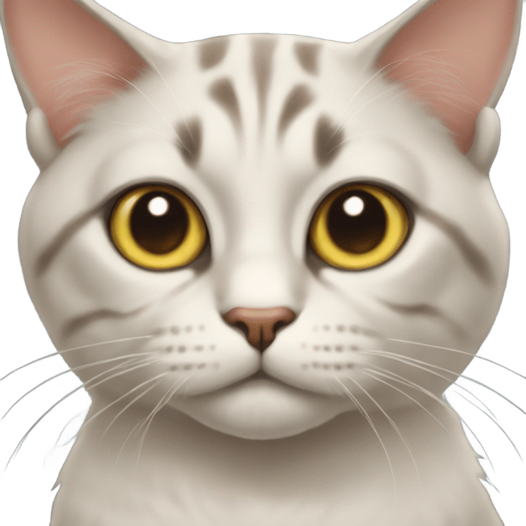 focused feline portrait emoji