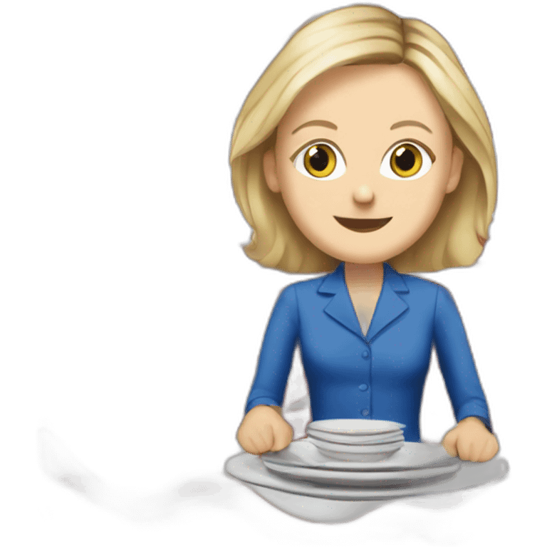 Liz truss commemorative 9/11 plate emoji