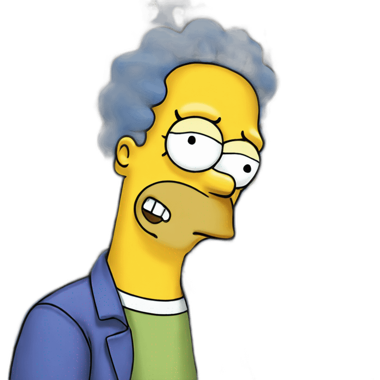 Simpson marge emoji