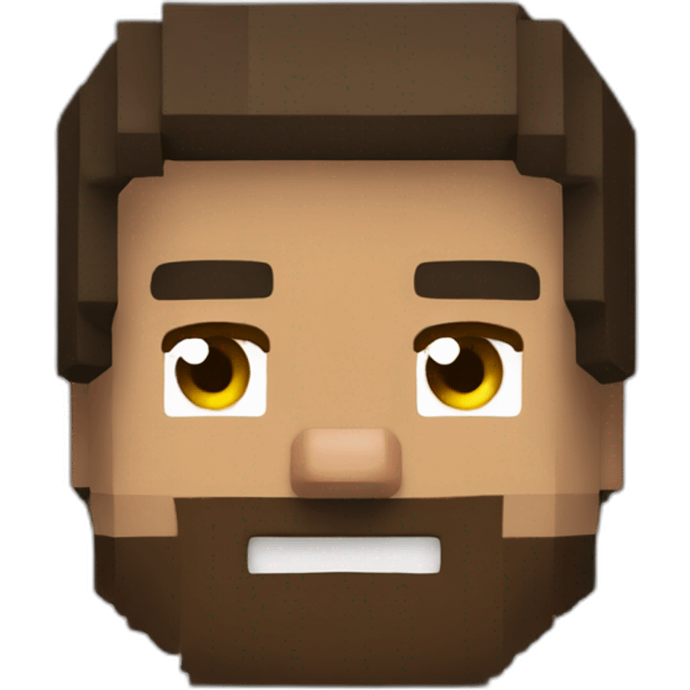 Steve Minecraft emoji