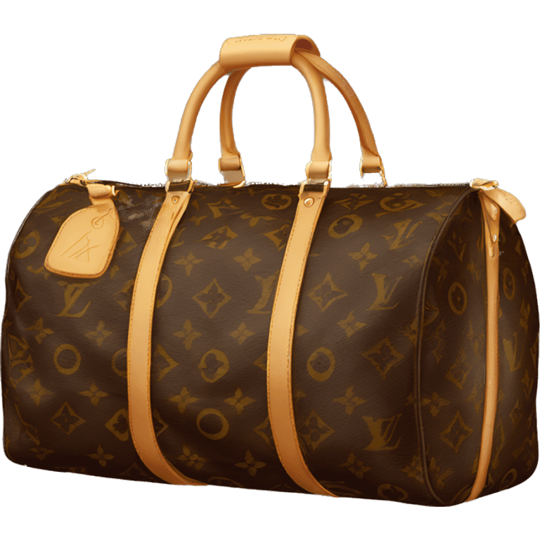 Louis Vuitton duffle bag  emoji