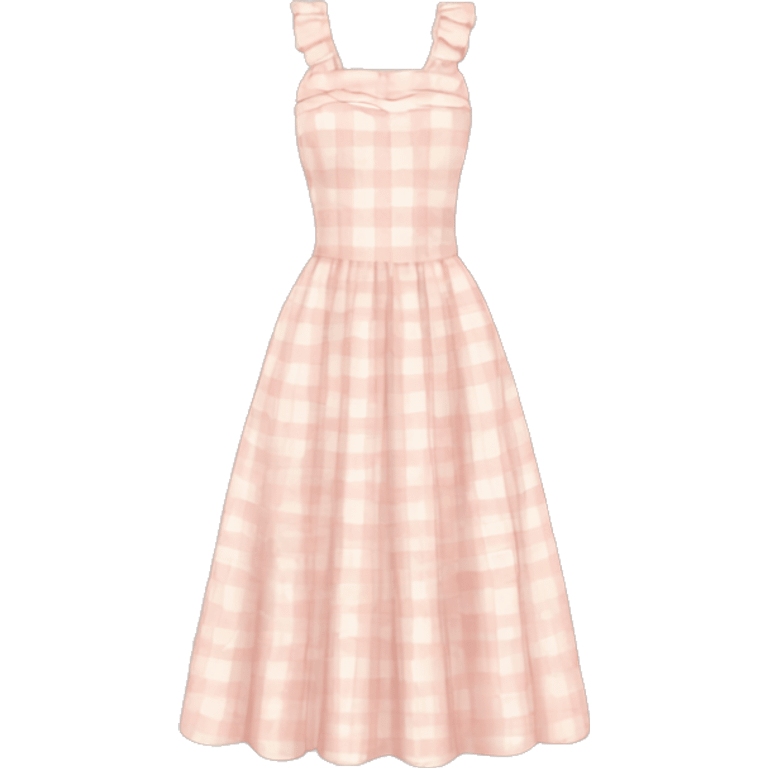 Pretty Cottagecore dress emoji