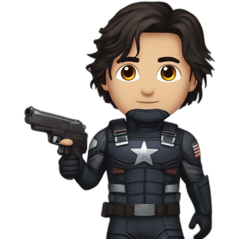 winter soldier marvel and falcon marvel emoji