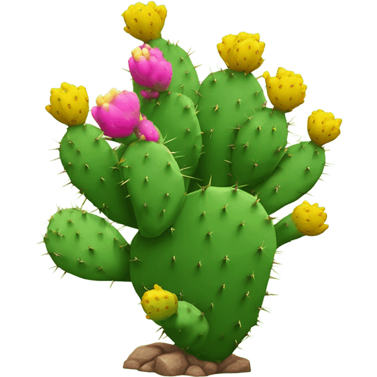 Prickly Pear Cactus  emoji