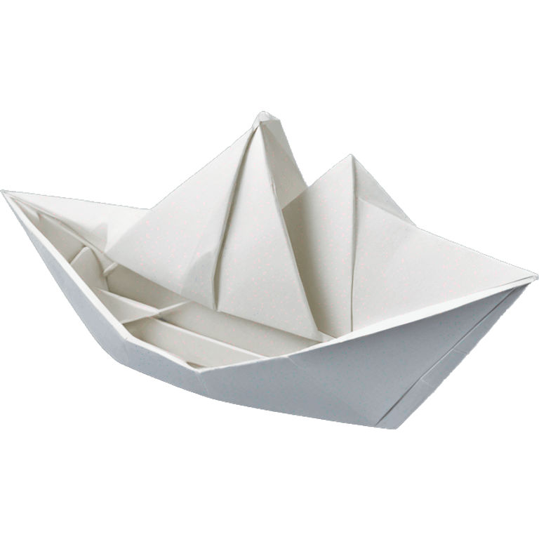 origami boat emoji