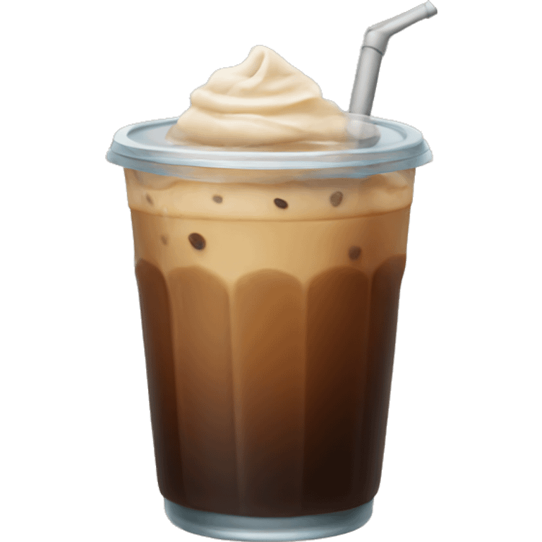 Iced coffee emoji