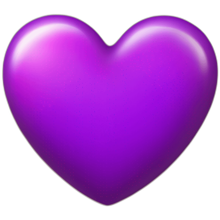 Red nad purple heart saying i love you emoji