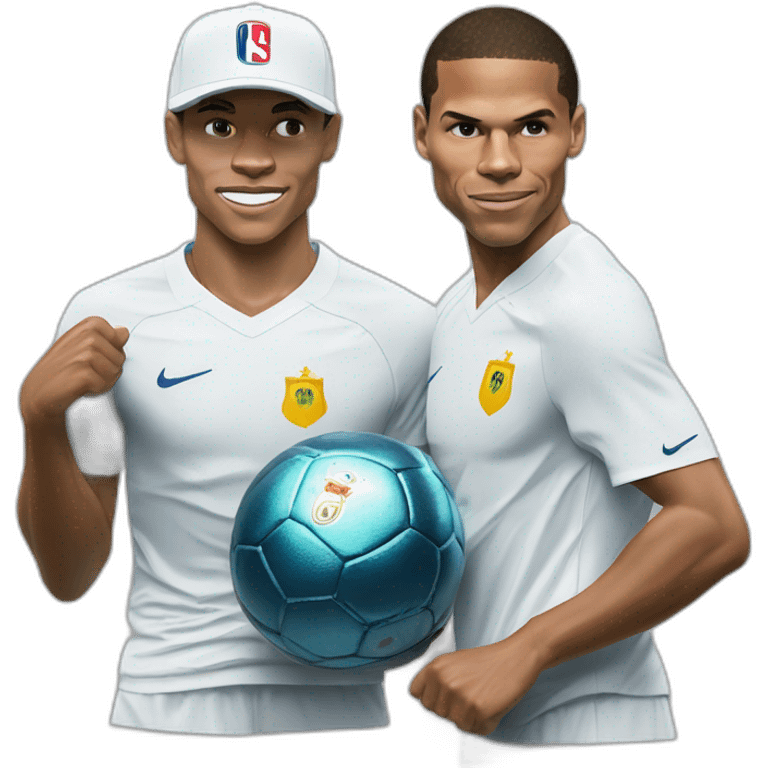 Kylian Mbappé et Rafael Nadal emoji