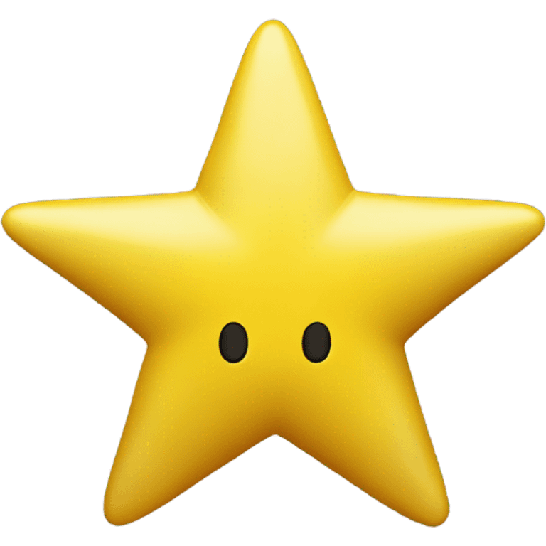 A yellow star with legs, walking emoji