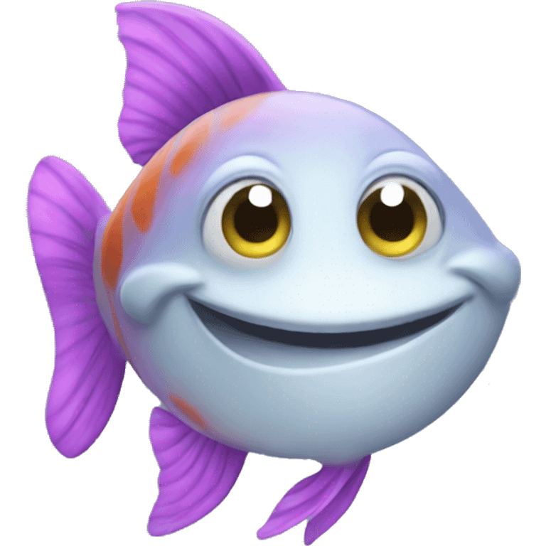 happy fish emoji