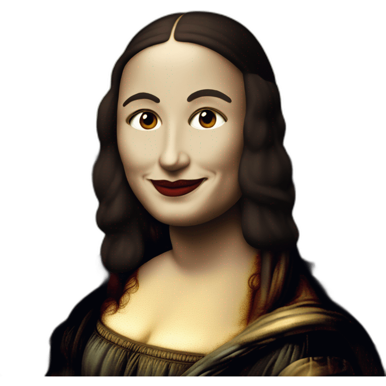 Mona Lisa la joconde emoji