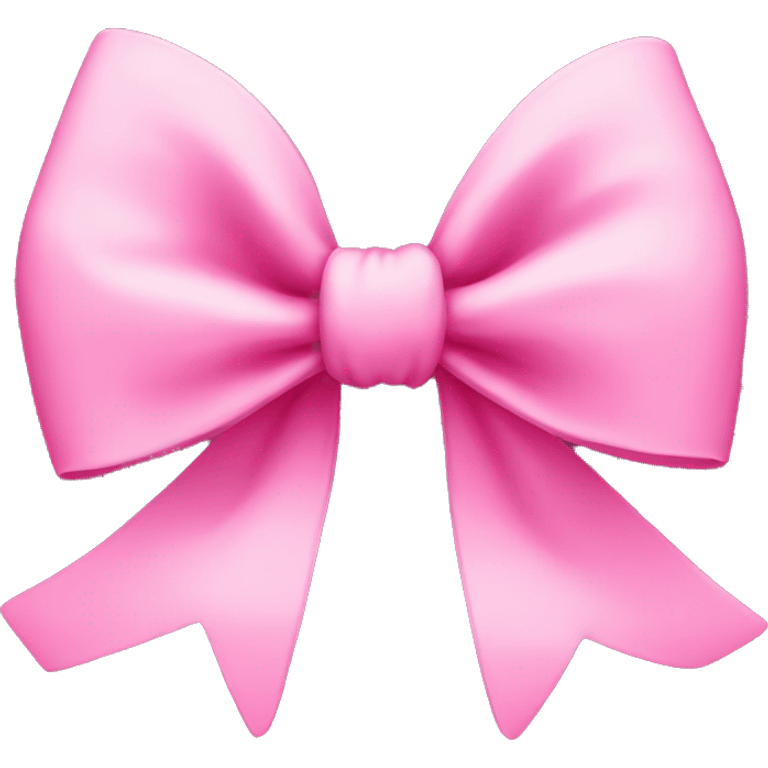 Pink bow emoji