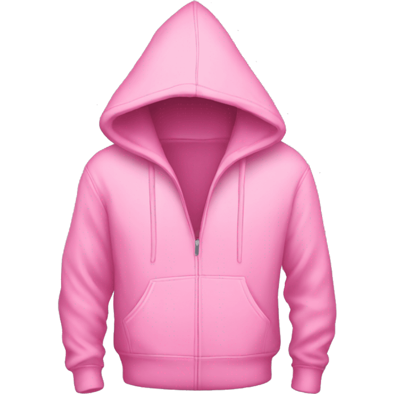 hoodie pink  emoji