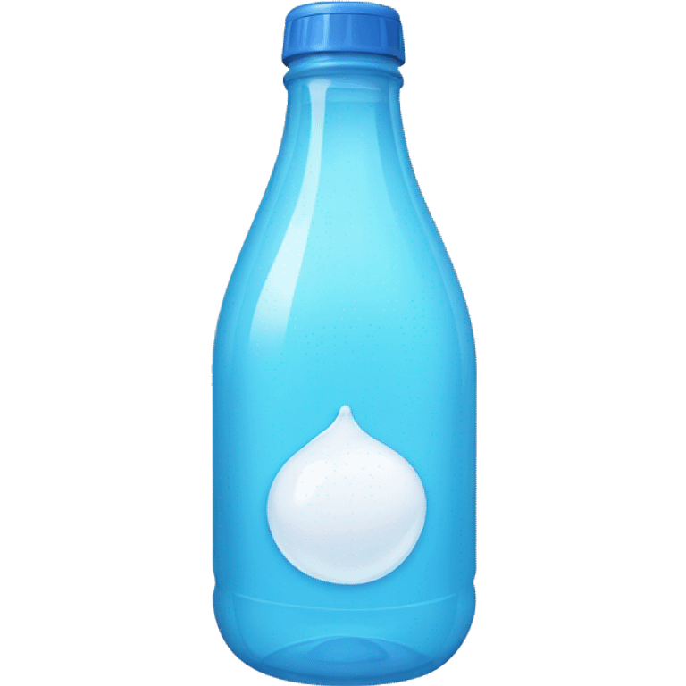 A bottle of water emoji