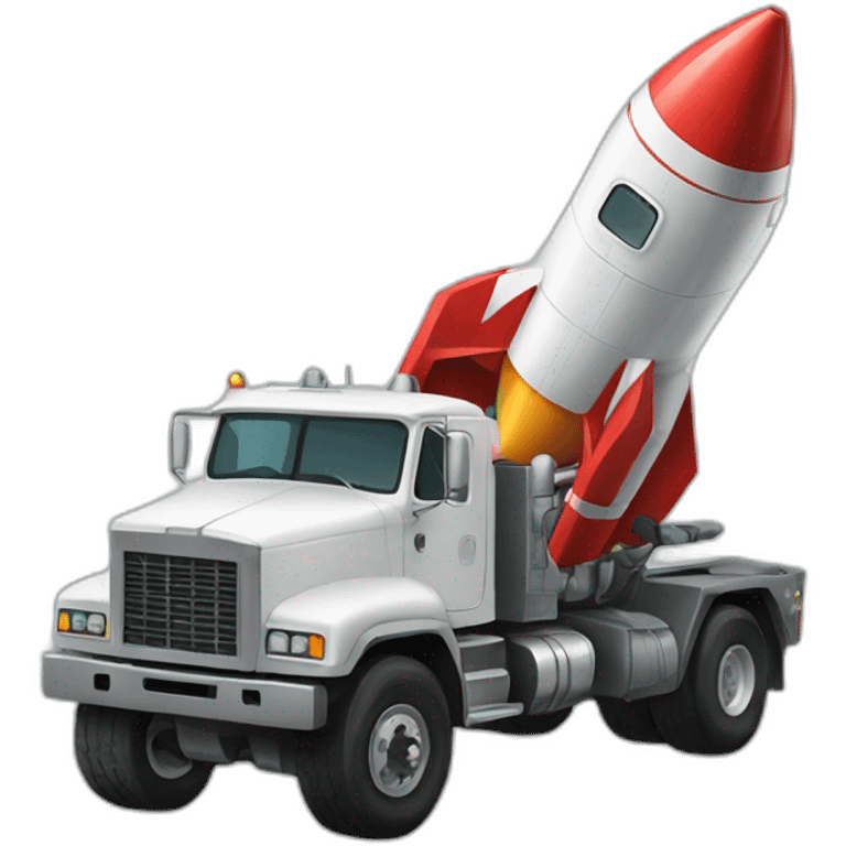 rocket truck emoji