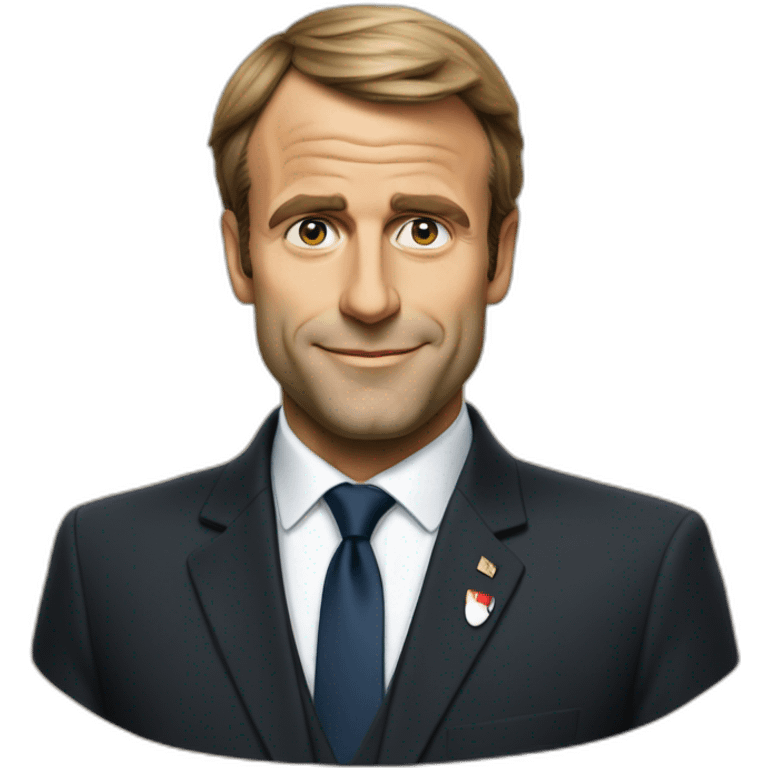 Un doit de emanuel macron emoji