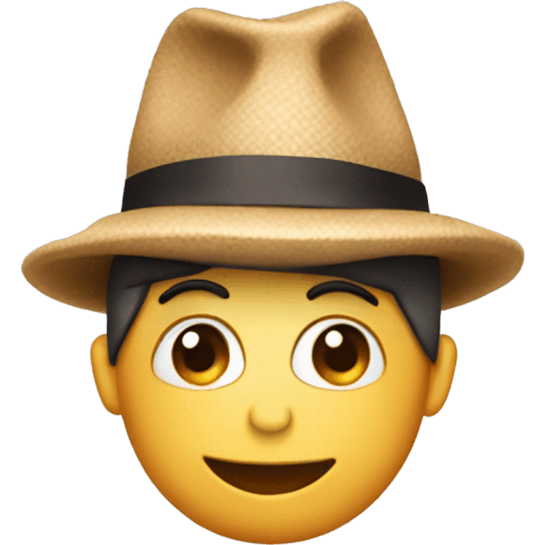 Toes with hat and face emoji