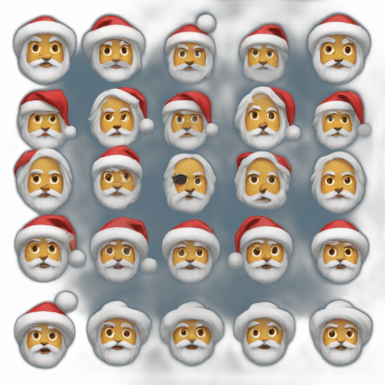 texas santa emoji