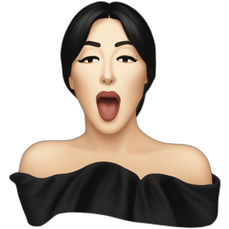 monica bellucci singing emoji