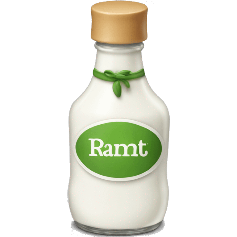 ranch dressing bottle emoji