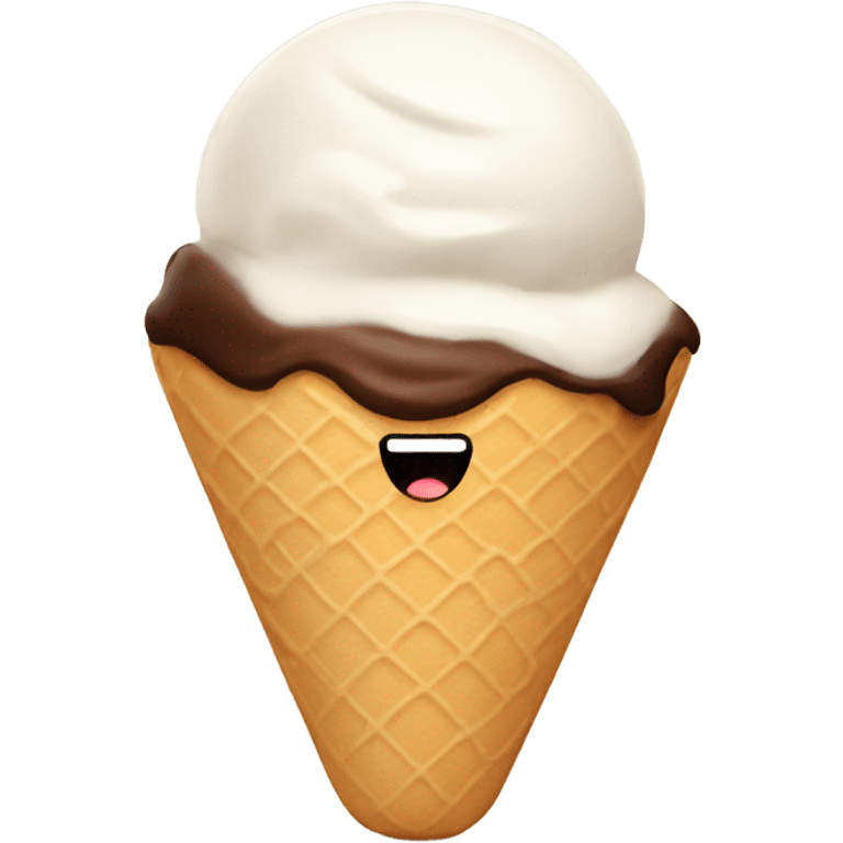 Ice cream scoop emoji