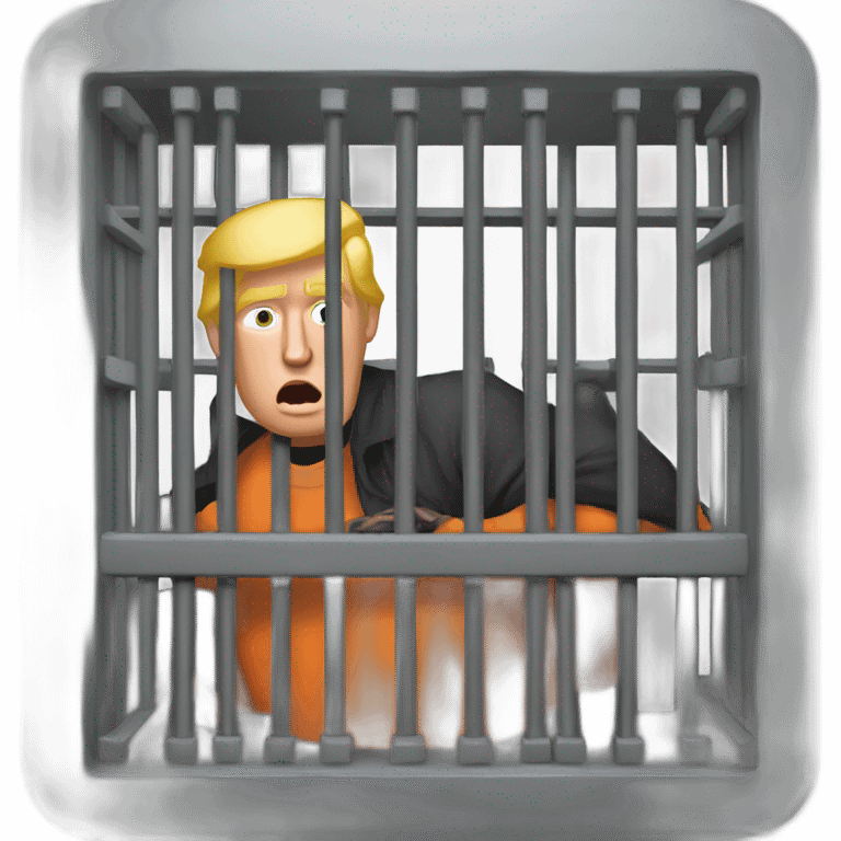 trump-in-jail-cell emoji