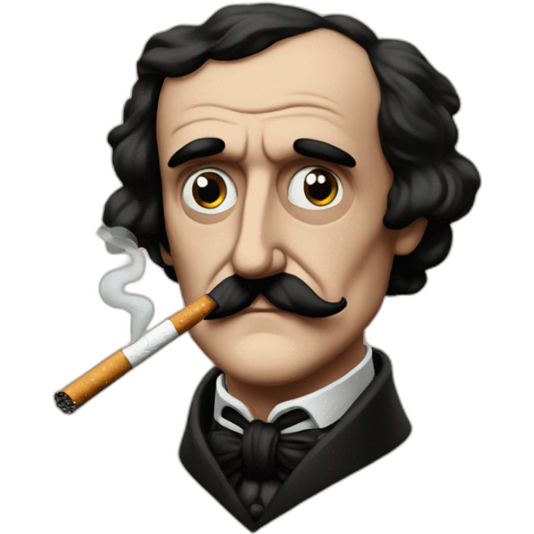 edgar allen poe cigarette emoji