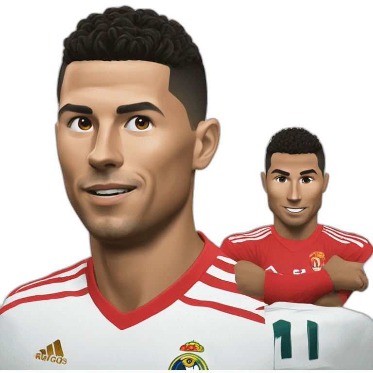 Draw ronaldo emoji