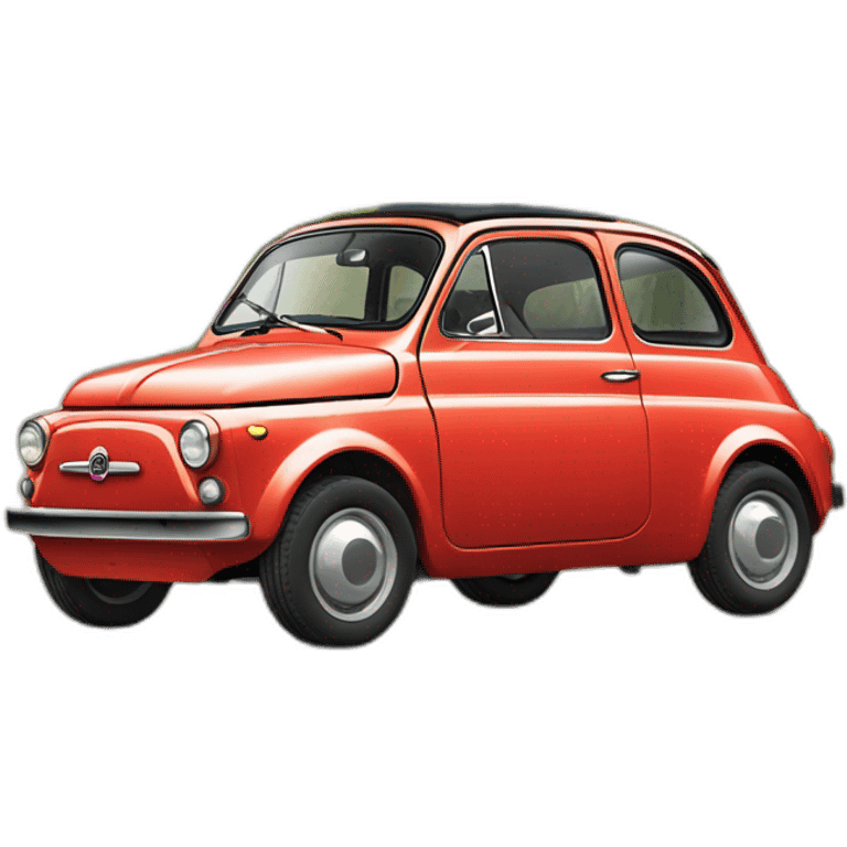 fiat500 style la poste emoji