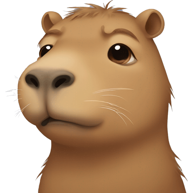 crying capybara emoji