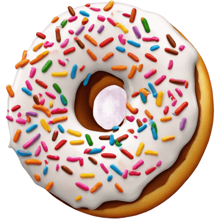 The letter “G” as a donut emoji