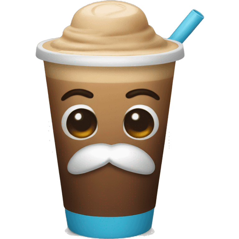 Ice coffee emoji