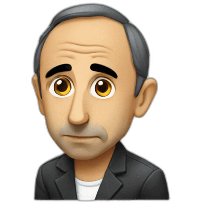 Eric Zemmour sad emoji