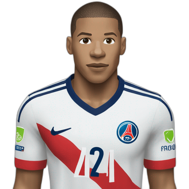 Mbappé en état de choc emoji