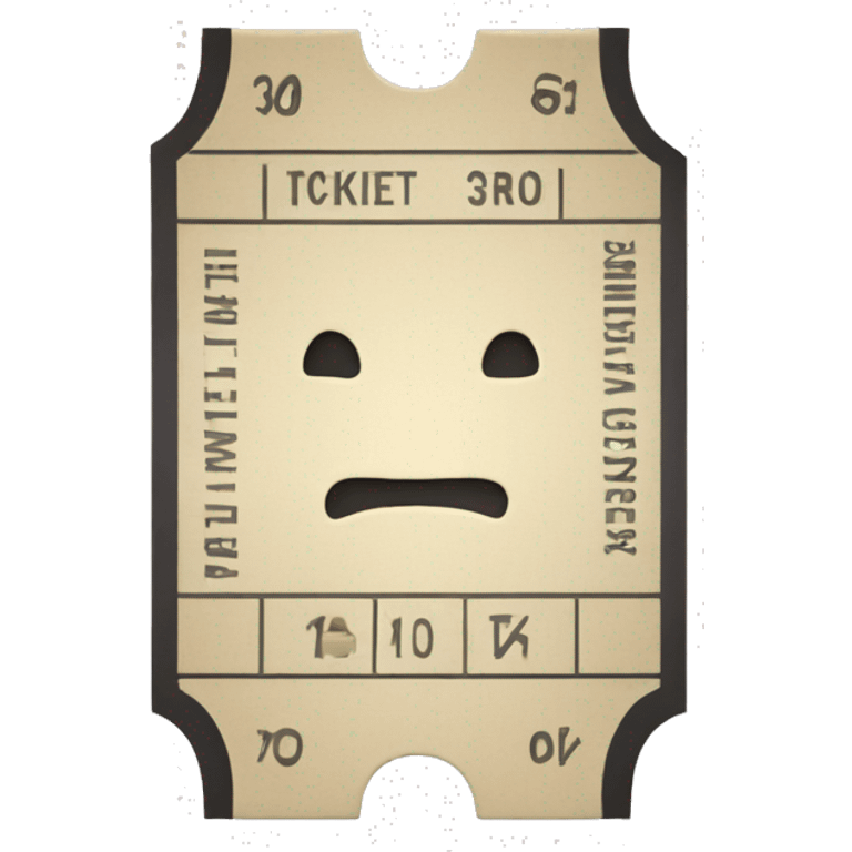 ticket emoji