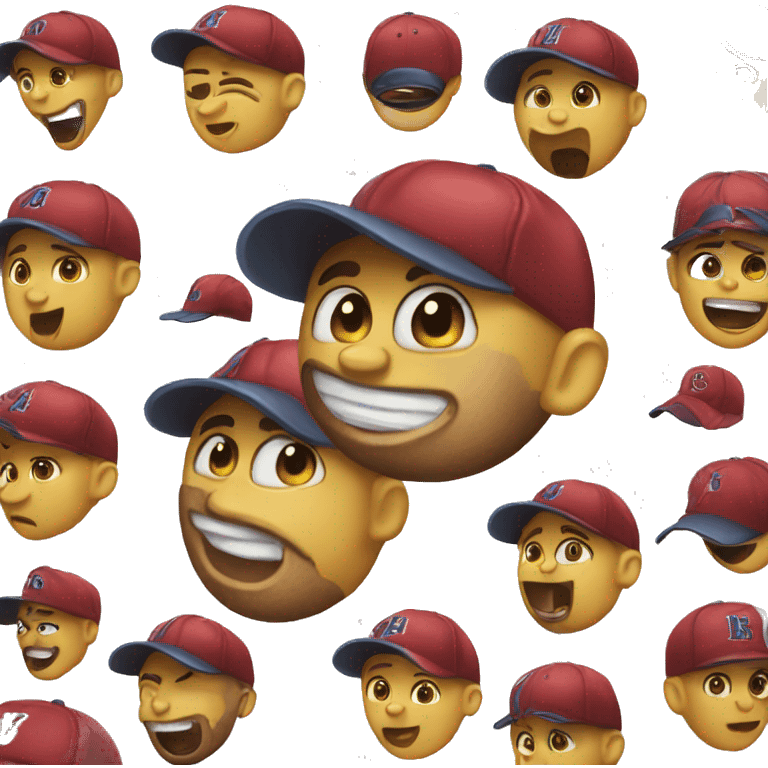 LOL baseball cap emoji emoji