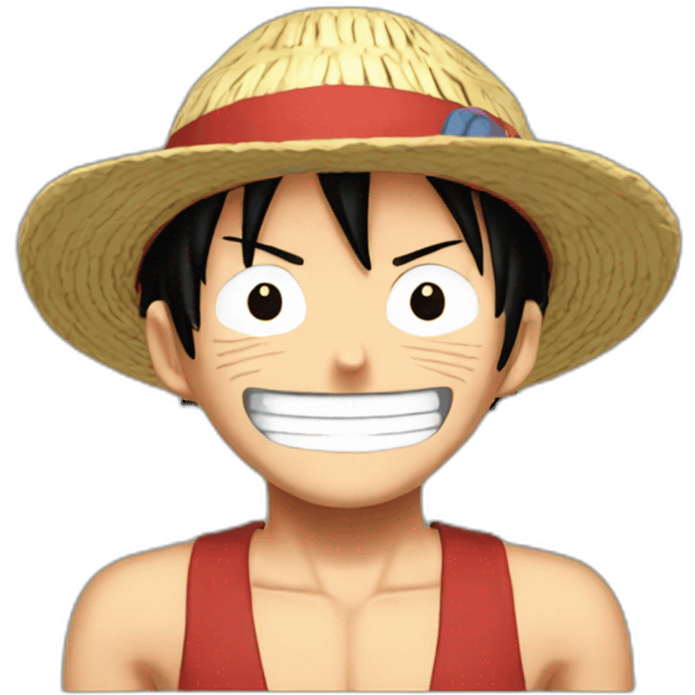 Luffy one piece emoji