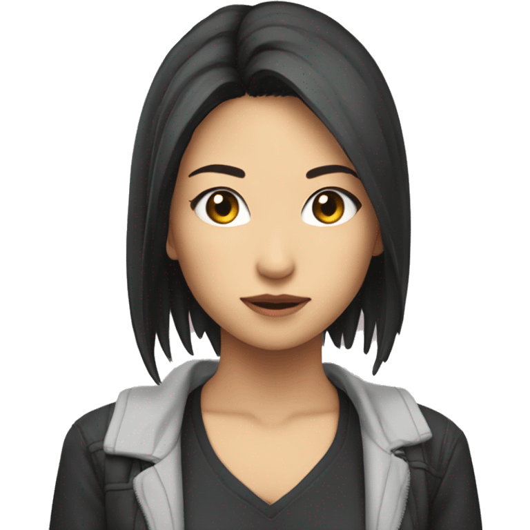 aya nakamura with micro emoji