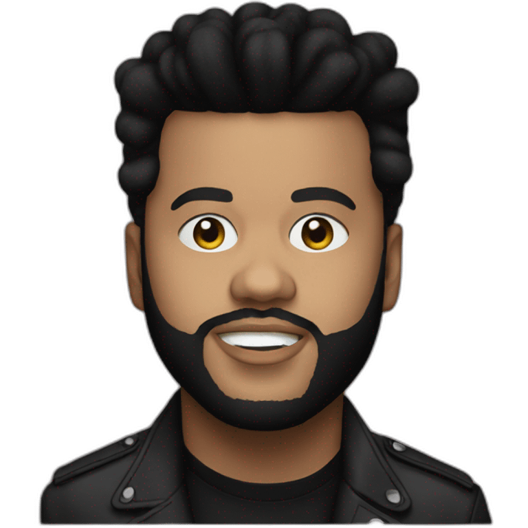 the weeknd emoji